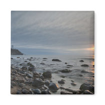 USA, New York, East Hampton. Montauk Point Fridge Magnet