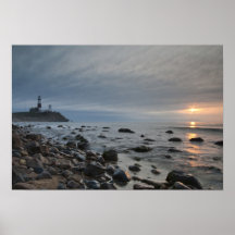USA, New York, East Hampton. Montauk Point Poster