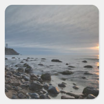 USA, New York, East Hampton. Montauk Point Sticker