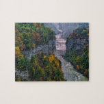 USA, New York, Letchworth State Park. River and Jigsaw Puzzles