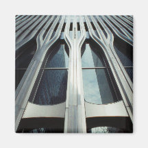 USA, New York, Manhattan, World Trade Center Refrigerator Magnets