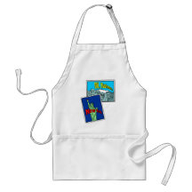 USA-New York Mt Rushmore Aprons