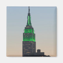 USA, New York, New York City, Manhattan: 2 Refrigerator Magnets
