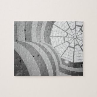 USA, New York, New York City: The Guggenheim 3 Puzzles