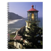 USA, Oregon, Florence. Heceta Head Lighthouse Note Books