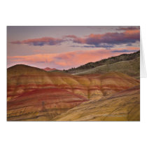 USA, Oregon, Mitchell, Painted Hills during 2 Greeting Cards