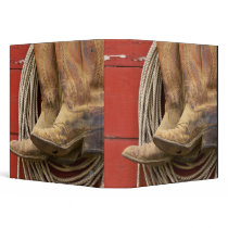 USA, Oregon, Seneca, Ponderosa Ranch. Close-up 3 Ring Binder