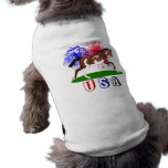USA Paint Horse Dog Clothing