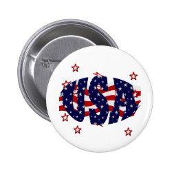 USA-Patriotic Buttons
