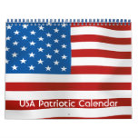 USA Patriotic Calendar