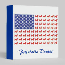 USA Patriotic Doxies binders