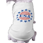 USA Patriotic Stars and Stripes Dog Clothes