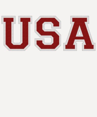 USA Patriotic VARSITY 76 TEE