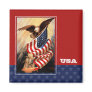 USA . Patriotic Vintage Magnets
