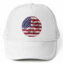 USA Peace Flag hats