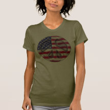 USA Peace Flag Shirts