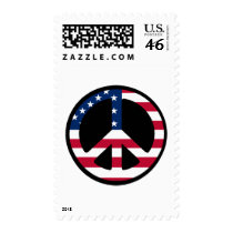 USA Peace Symbol Designs & Products! postage by campagnaa USA Peace Symbol Designs & Products! postage
