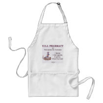 USA Pharmacy aprons