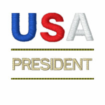 USA President - Embroidered Shirt embroidered shirts by OutOfLimits USA President - Embroidered Shirt embroidered shirts