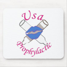 Usa Prophylactic Mouse Pad