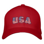 USA R EMBROIDERED BASEBALL CAP