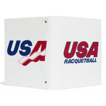 USA Racquetball 3-Ring Binder
