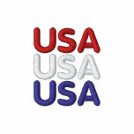 USA Red, White, and Blue Hoodie
