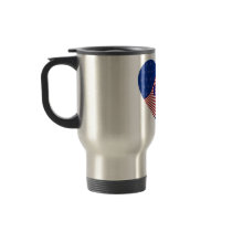 USA - Red White & Blue Stars & Stripes Travel mugs