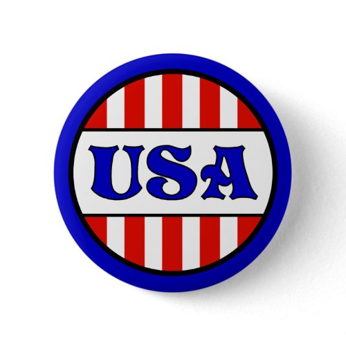 July 4 American Patriot Retro Pin by Marianne Gilliand