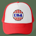 USA Retro Style T-Shirt hats