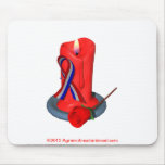 USA Ribbon Agrainofmustardseed.com Mouse Pad mousepads