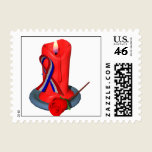 USA Ribbon Candle Stamps stamps