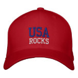 USA Rocks Embroidered Hat