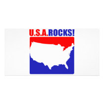 USA Rocks! photo cards