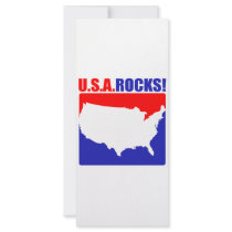 USA Rocks! rack cards