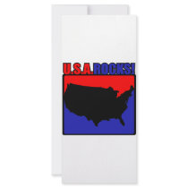 USA Rocks! rack cards