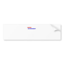 USA. Ruling the world so the people don't have to. Bumper Stickers