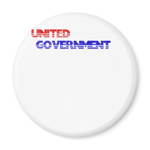 USA. Ruling the world so the people don't have to. Refrigerator Magnet