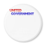 USA. Ruling the world so the people don't have to. Refrigerator Magnet