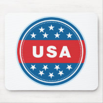USA Seal - Red mousepads by visualnewbie USA Seal - Red mousepads