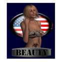 USA Sexy Pinup Girl Next Door American Print HOT! by sexyshirts2 USA Sexy Pinup Girl Next Door American Print HOT!