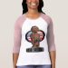 Ladies 3/4 Sleeve Raglan (Fitted)