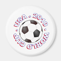 USA Soccer 2010 Refrigerator Magnets