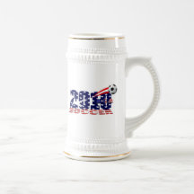 USA soccer 2010 stars and stripes Mugs