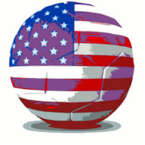 USA Soccer Ball photo sculptures by Blahzeedee USA Soccer Ball photo sculptures