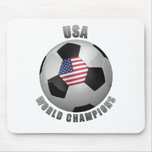 USA SOCCER CHAMPIONS MOUSE PADS