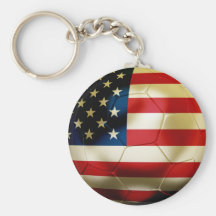 USA Soccer Key Chains