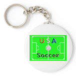 USA Soccer Key Chains