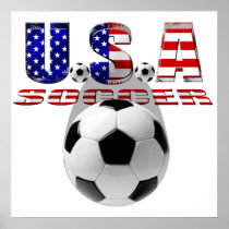 USA soccer Print