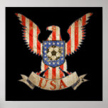 USA Soccer Posters